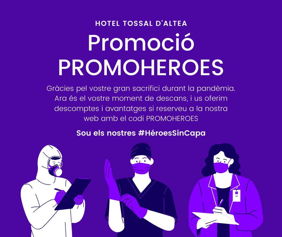 Promoció especial PROMOHEROES Hotel Tossal Altea