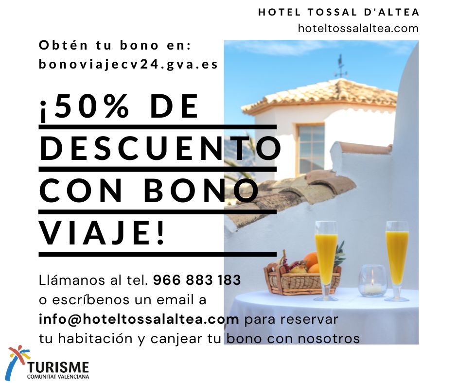 Bono Viaje Hotel Tossal Altea